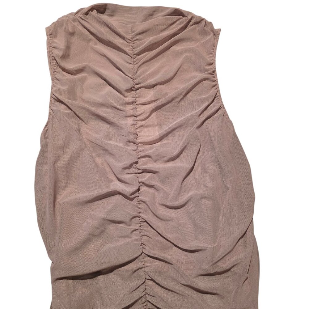 Calia Ruched Mock Neck Tank
